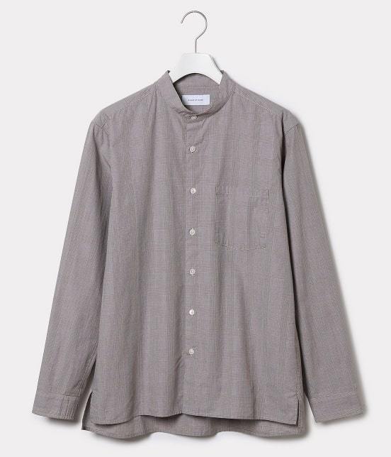 ADAM ET ROPE' HOMME - バンドカラーアソートシャツ ¥13,500（税込）