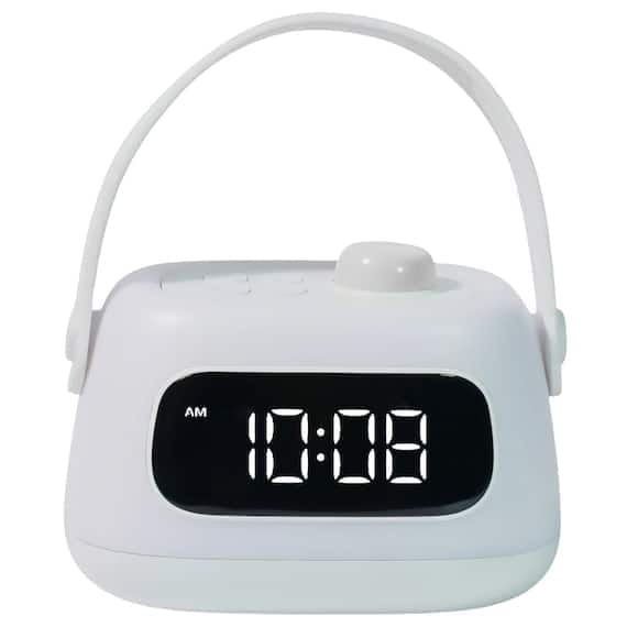 出所：ニトリ公式通販ニトリネット　持ち運べるランタン付き目覚まし時計