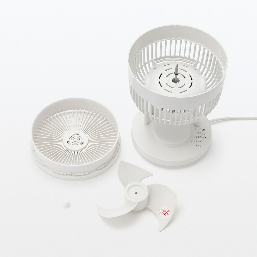 出所：無印良品ネットストア お手入れがしやすい首振りサーキュレーター　6畳