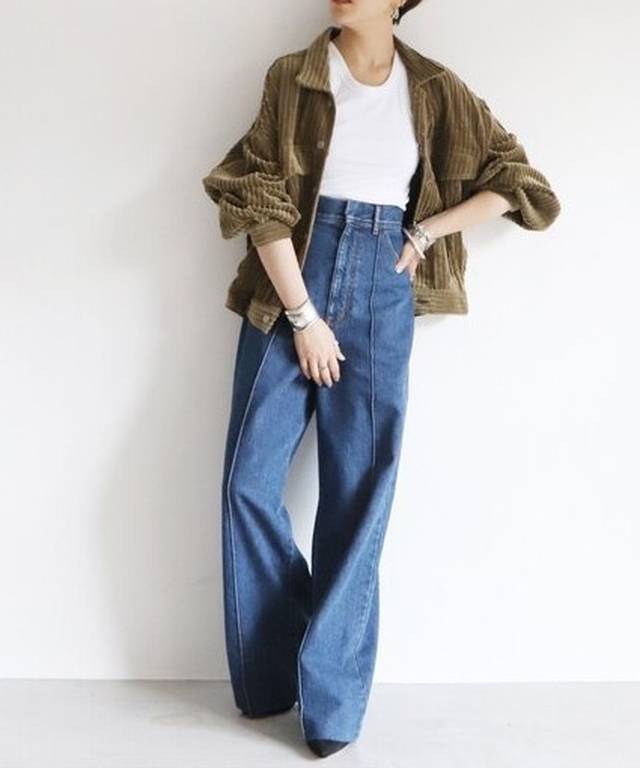 CURRENTAGE - CORDUROY BIG ジャケット ¥39,600（税込）