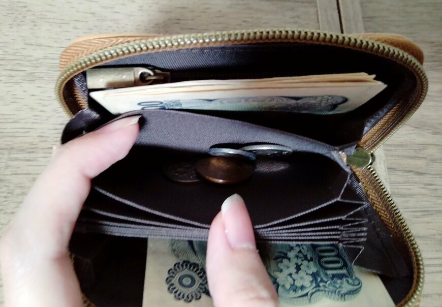 筆者撮影（宝島社、リンネル2023年9月号 おばけミッフィー キーチェーン付き じゃばら財布）