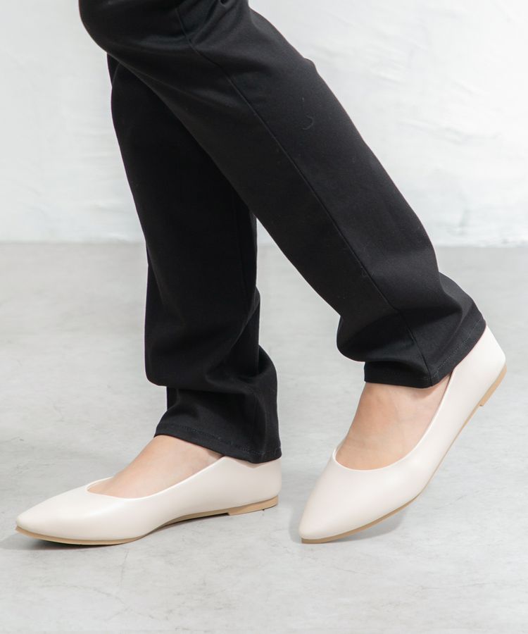 出所：ハニーズ公式通販　やわらかポインテッドトゥパンプス 