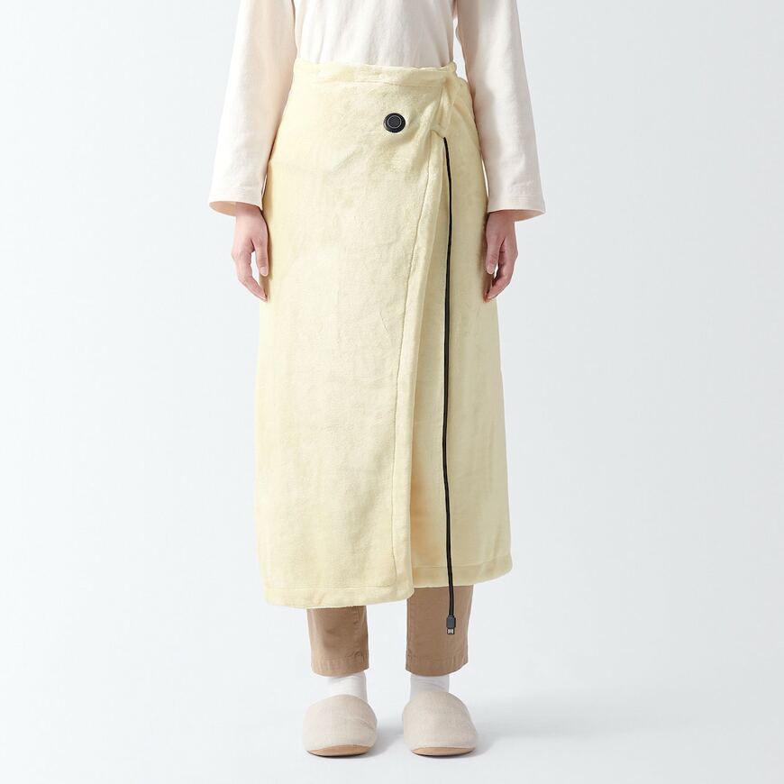 出所：無印良品ネットストア 洗えるUSBブランケット