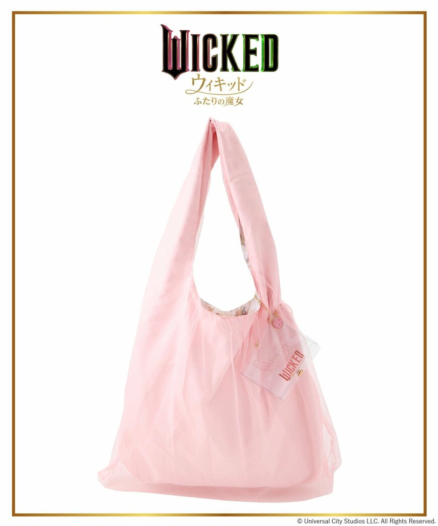 出所：3COINS公式　チュールエコバッグ／WICKED