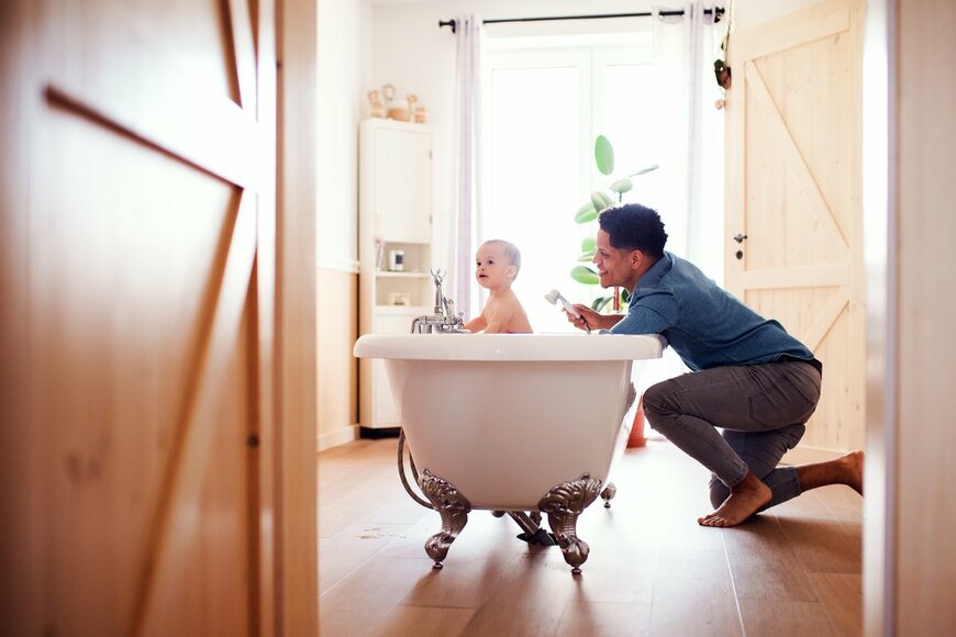 「子どもとお風呂」は、その前後が大変なんです…夫に「お風呂育児」をしてもらう効果的な方法