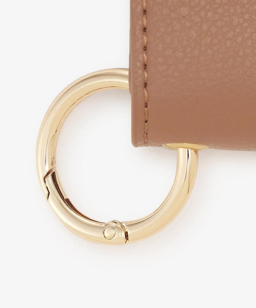 アフタヌーンティー公式　カラビナ付きミニ財布