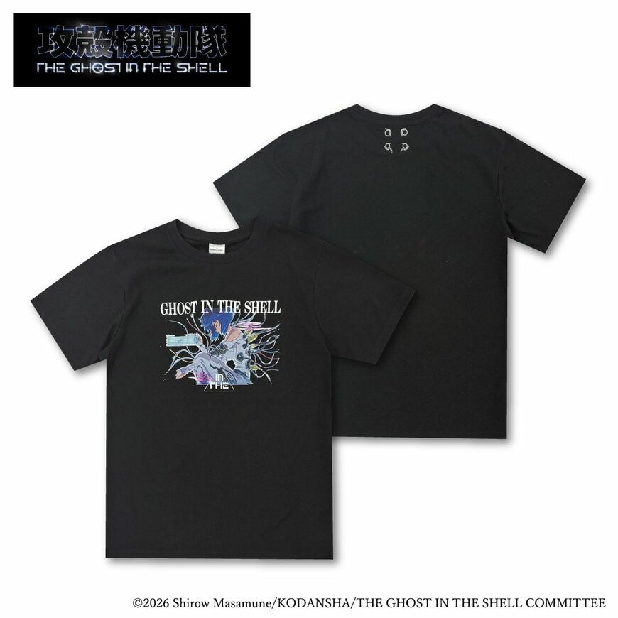 攻殻機動隊コラボ半袖Tシャツ