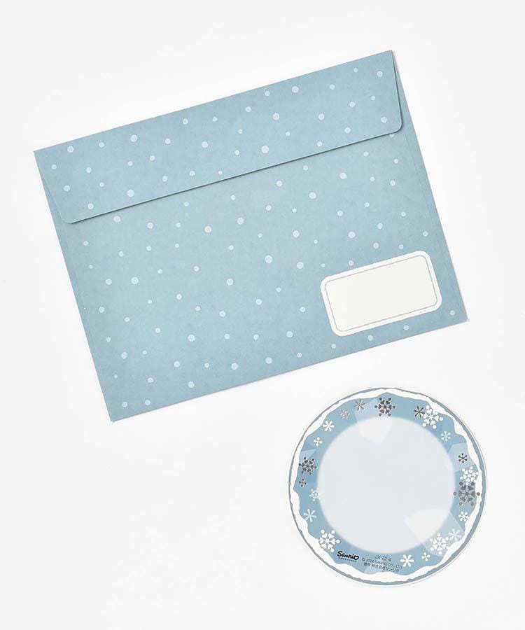 Bleu Bleuet、シマエナガツリークリスマスカード商品画像