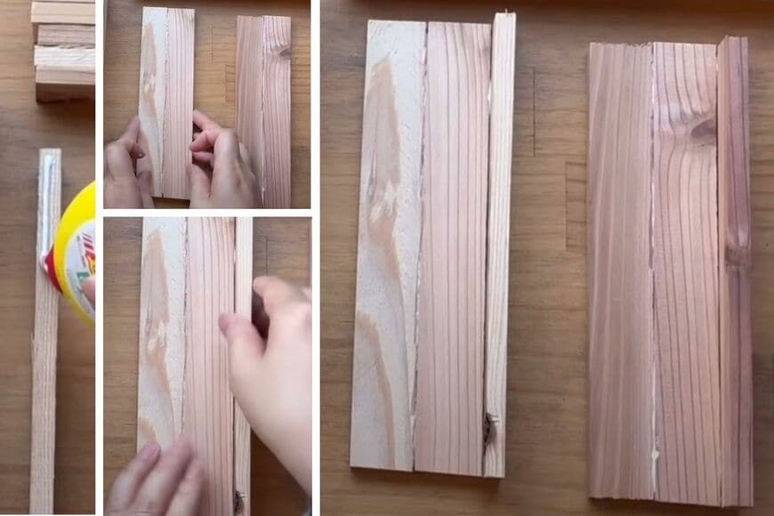 セリアとキャンドゥの商品を使ったDIY