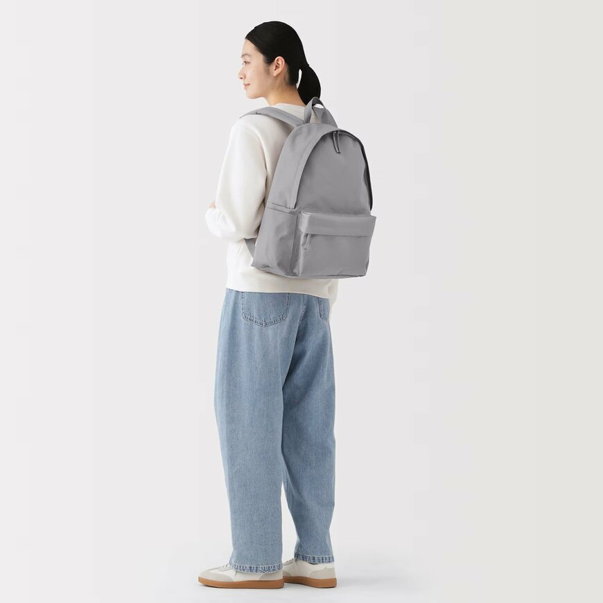 無印良品公式 肩の負担を軽くする 撥水 リュックサックの画像