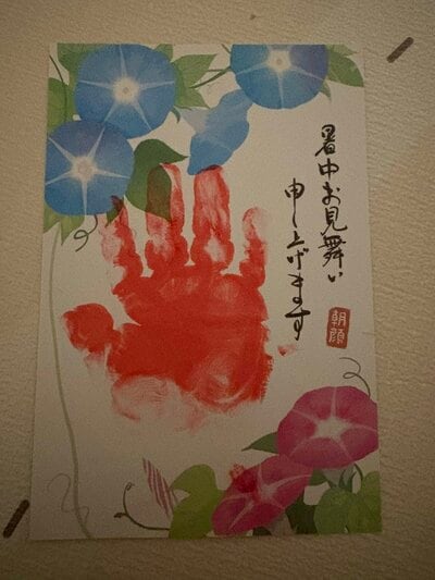 スタンプの色を変えれば様々なアレンジができそう