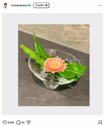 吉瀬美智子のInstagram投稿