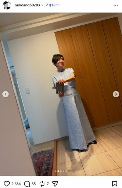 安藤優子のInstagram投稿