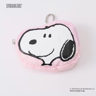 たたんでも存在感「PEANUTSエコバッグ」(1743円)