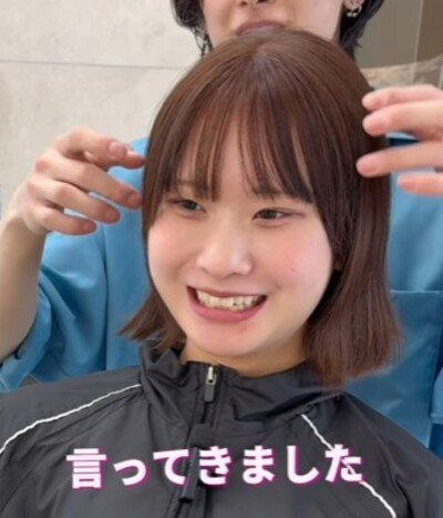 恋人のためにショートヘアに挑戦した女性…イメチェン姿に「理想すぎます！」と大喜び