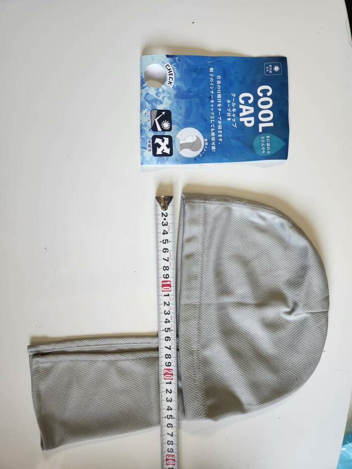 セリア・COOLCAP クールキャップタープ付き