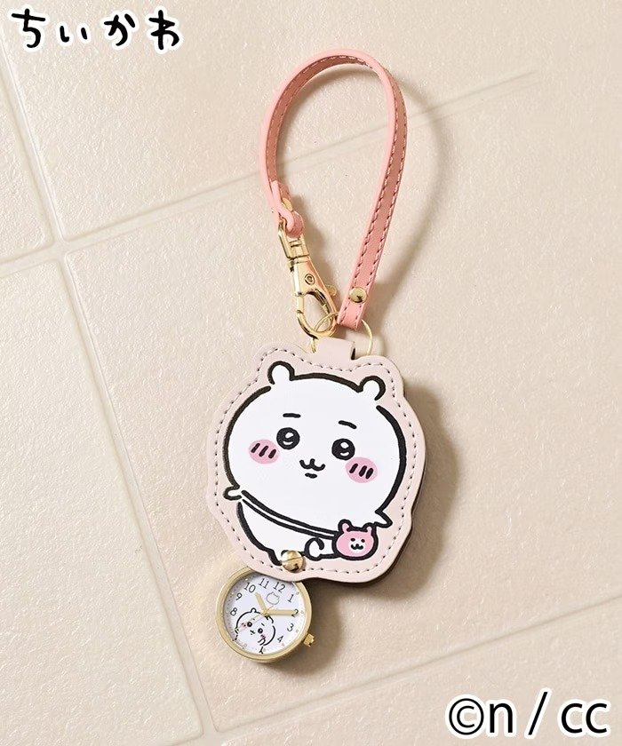 時計付きですが、キャラクター形のカバーへ収納できます