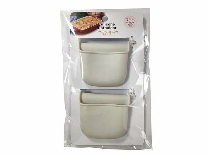 熱いものを持つ時にさっと使える「シリコーン鍋つかみ」