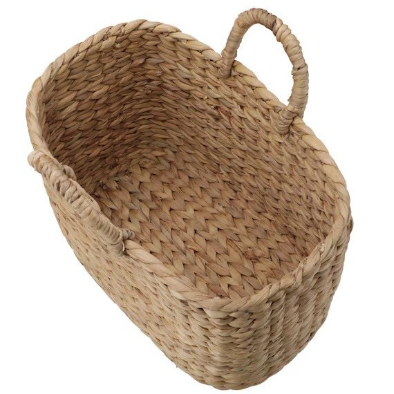 出所：ニトリ公式 天然素材バスケット L（HW01）