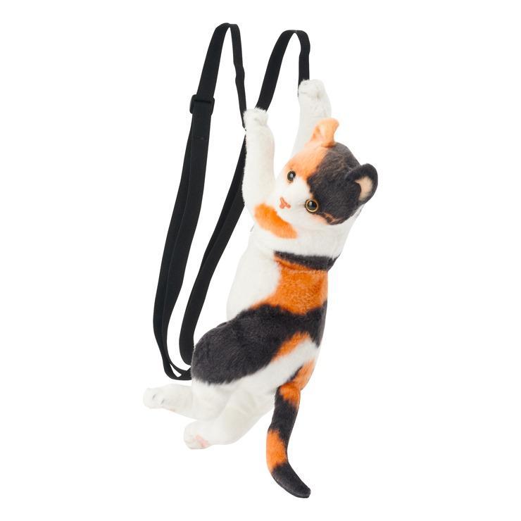 出所：しまむら公式オンラインストア キッズ　ぬいぐるみリュック ネコ （ミケ）