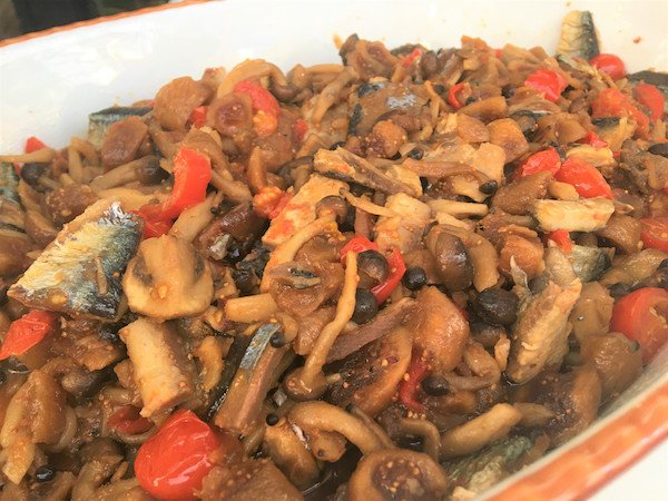 ドライイチジク（ギリシャ）×サンマの煮付け