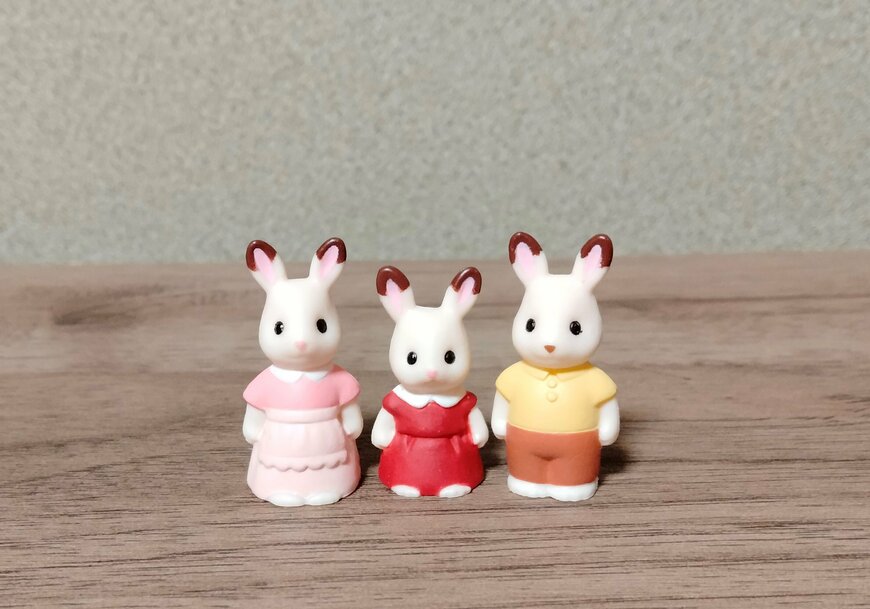 筆者撮影（株式会社ターリン・インターナショナル、シルバニアファミリーフィギュアコレクション）