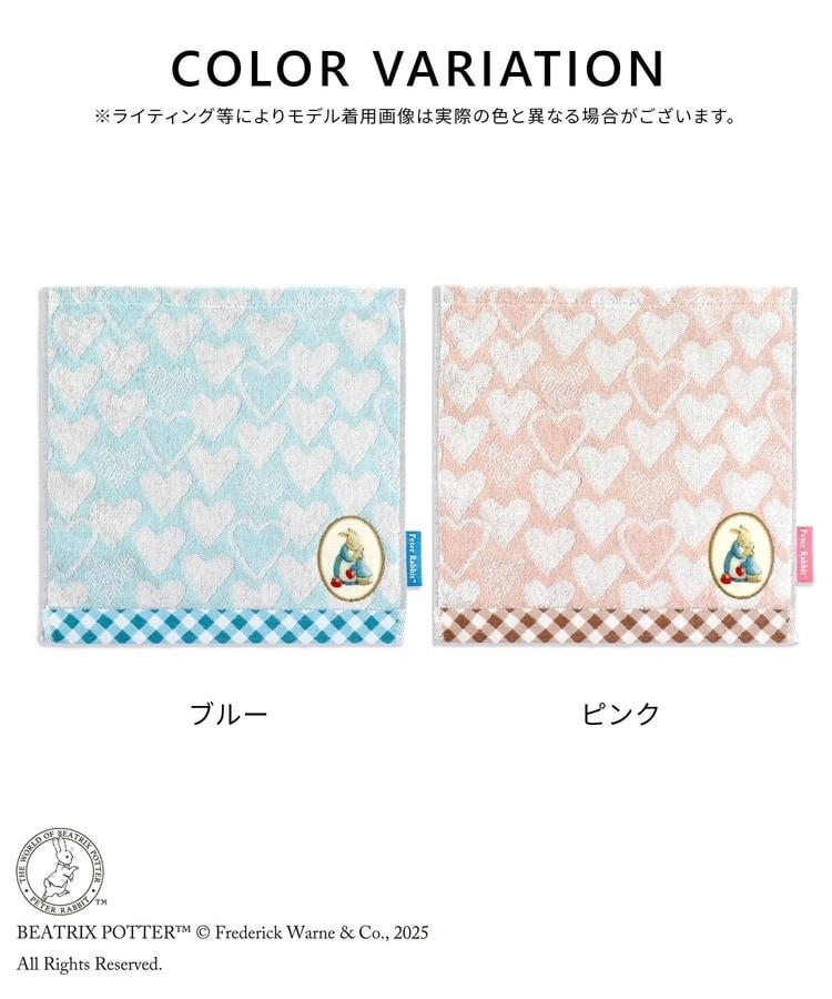 出所：ハニーズ公式オンラインストア ピーターラビット（ＴＭ）／ハートタオルハンカチ