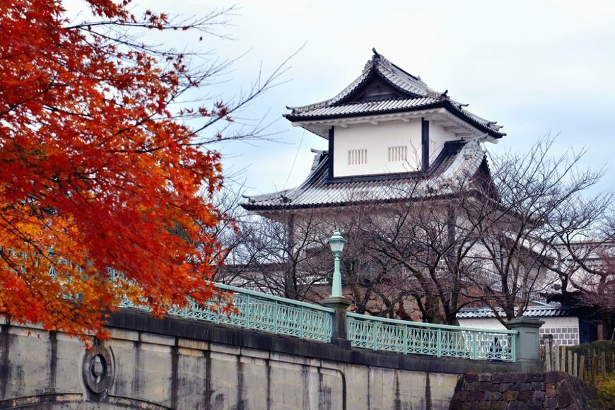 金沢の代表的な観光名所「金沢城公園」