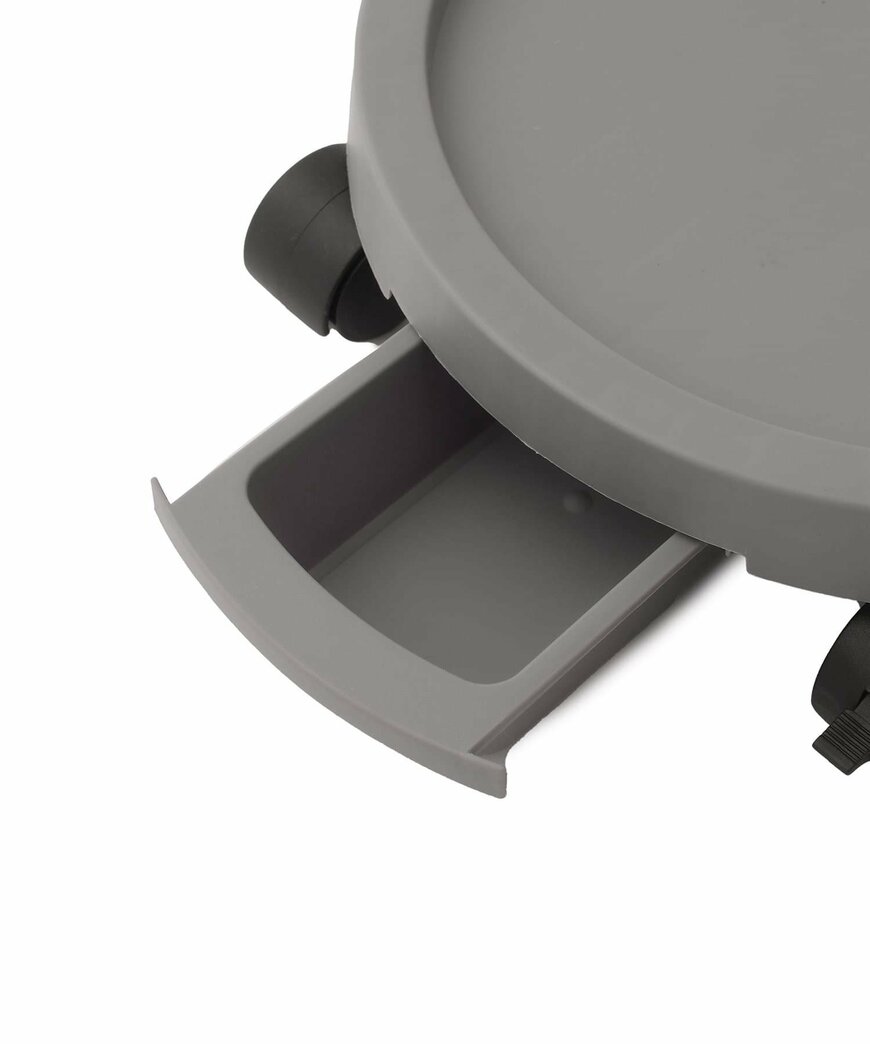 3COINS公式 キャスター付きトレー/Interior Green