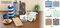 「タオルのふりして収納！」スヌーピーの新作「どっとポーチ」が優秀すぎ「保冷機能付き」や「隠しポーチ」に