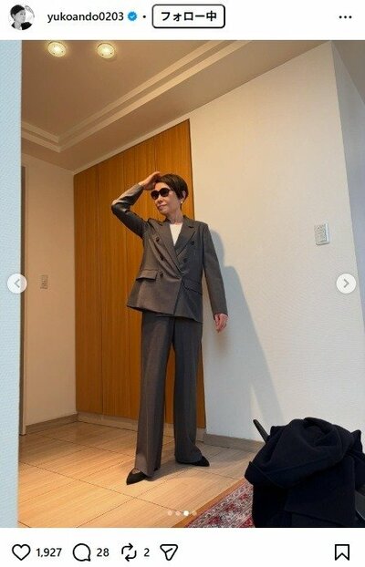 安藤優子のInstagram投稿