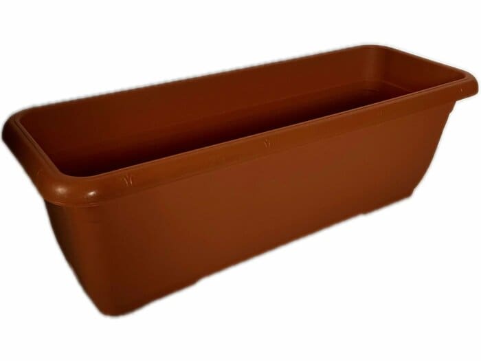 「ユーロプランター550」(330円)は55cm×18cm×19cmで容量9Lの横長タイプ