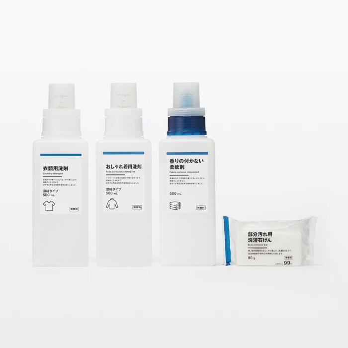 500mLで50回もの洗濯が可能