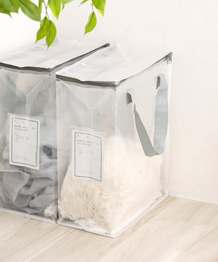 クリアボックスバッグ縦:L