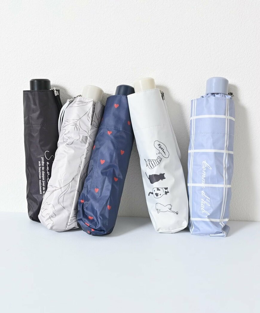 出所：ハニーズ公式　晴雨兼用折りたたみ傘