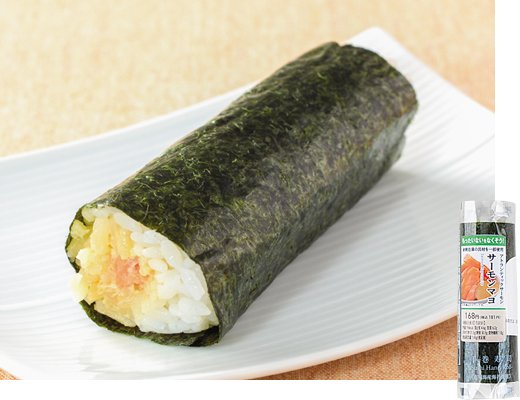 もったいない手巻寿司　サーモンマヨ