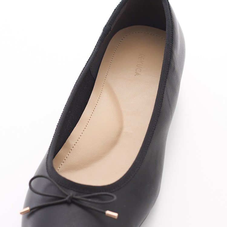 ケユカ公式 晴雨兼用 ソフトフィットバレエパンプス