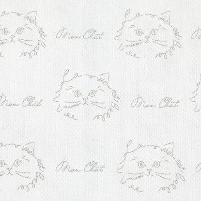 デコホーム公式　【デコホーム商品】抗菌カット式台ふきん 67カット(DH 67P ネコ)