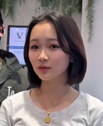 【イメチェン】黒髪ボブの女性が初ブリーチ＆ハイトーンカラーに挑戦！