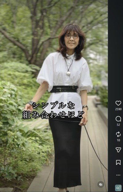 柏木由紀子のInstagram投稿