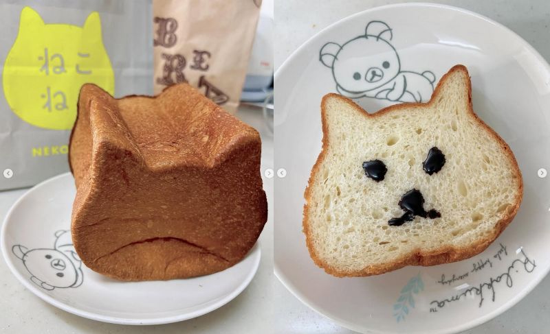 猫パンなのに柴犬のようにもみえる…