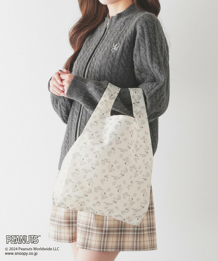 出所：ハニーズ公式通販 スヌーピー／お弁当バッグ