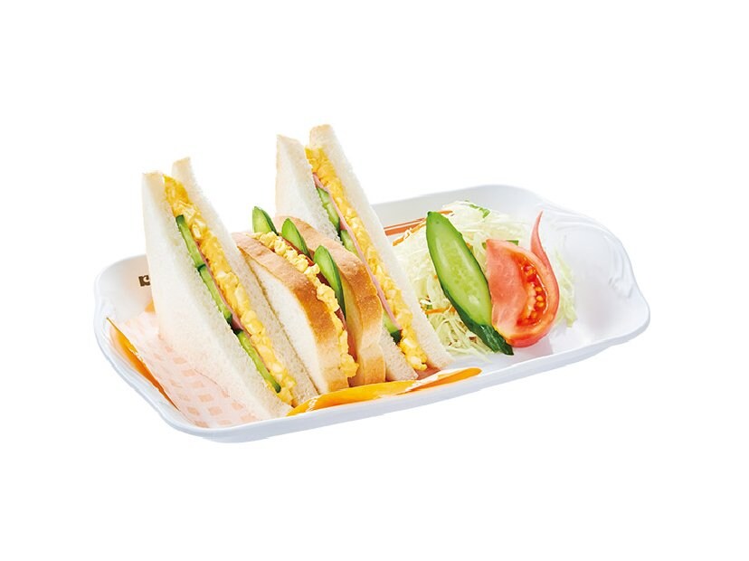 画像出所：コメダ珈琲店公式　ミックスサンド（ドリンク注文時）