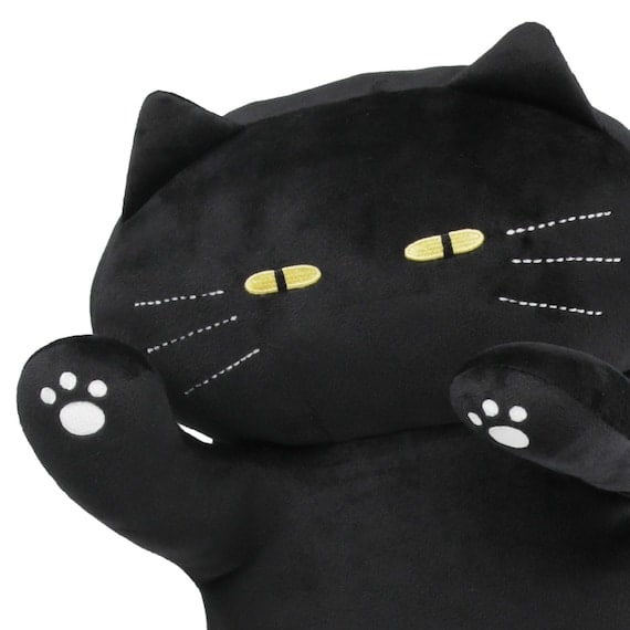 出所：ニトリ公式通販ニトリネット 抱き枕 デコネコ(ブラック T01)