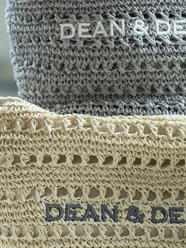 出所：DEAN & DELUCA　BEAMS COUTUREクロッシェバスケットバッグ