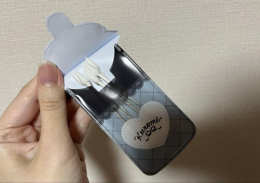 セリア、ばんそうこうケース KU ハートリボン商品画像