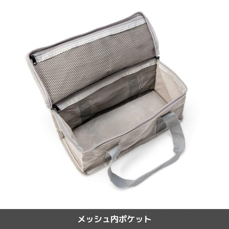 ワークマン　パラフィン帆布スクエアトート