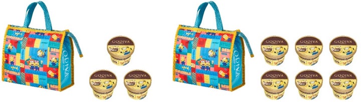 ゴディバ ジャパン株式会社公式 ゴディバ カップアイス「チョコバナ~ナ」+ミニオン保冷バッグセット