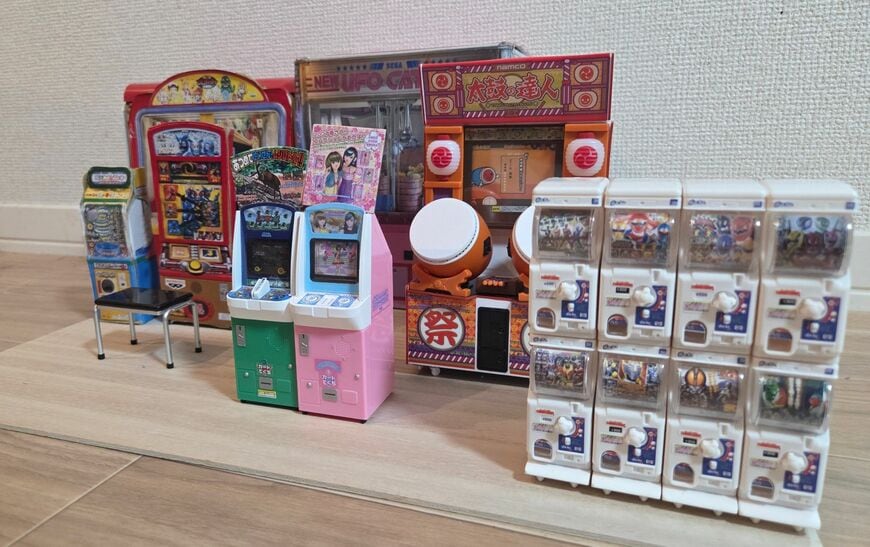 2000年代のゲームコーナーを再現