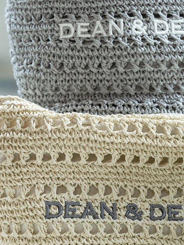 DEAN & DELUCA BEAMS COUTUREクロッシェバスケットバッグ